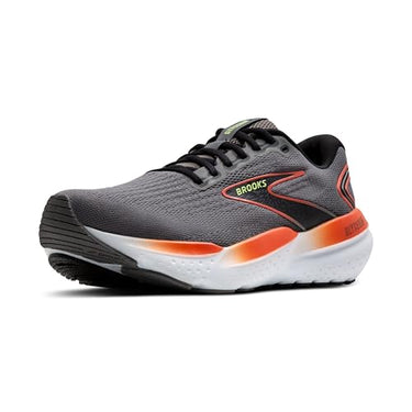 Brooks Herren Glycerin 21 Sneaker, Grey Mandarin Red Green, 45 EU im Sale